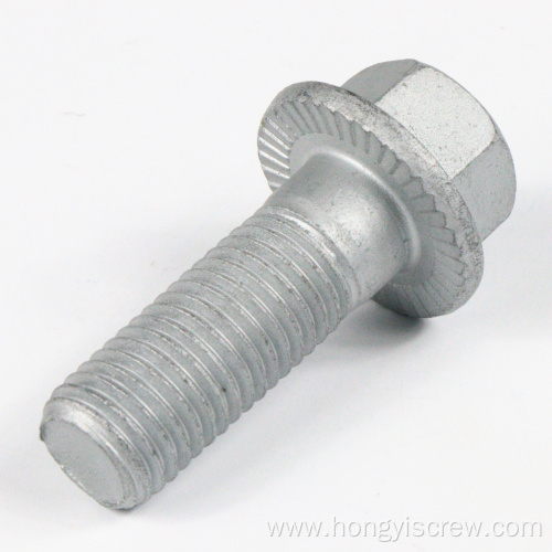 Stainless Steel Hex Serrated Flange Bolts